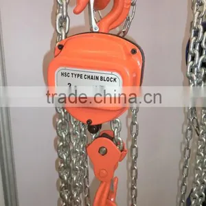 Durable HSC Series 2 Ton G80 Pulley Block, Chain Block Pulley, 1.5 Ton Chain Block thumbnail-3