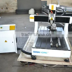 Mini Desktop 4 Axis Cnc Router Engraver 6090/cnc Router Wood Carving Machine for Sale Wood, MDF, Metal, Stone, Aluminum thumbnail-2