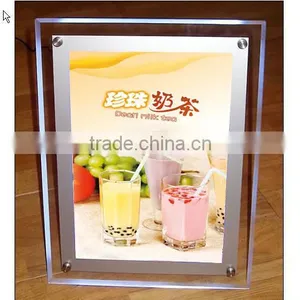 LED Menu Light Box Restaurant Led Advertising Lightbox Crystal Led Light Box thumbnail-4