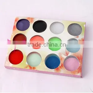 Easam 12 Color Acrylic UV Gel Nail Art Glitter Dust Powder thumbnail-2