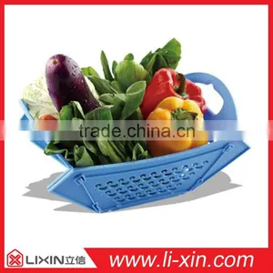 Plastic Folding Basket/Vegetables Basket thumbnail-1