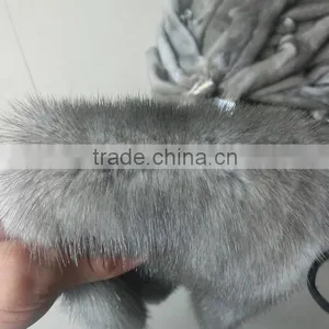 Factory Wholesale Cheap Price Natural White 100% Real Mink Skin thumbnail-6