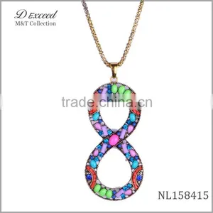 Factory Designs New Pendant Letter Necklace 8 thumbnail-3