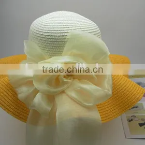 Top Grade High Reflective Nice Lady Straw Cap thumbnail-5