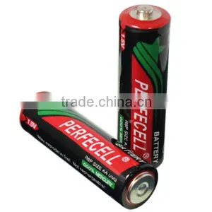 Top Salling Pvc Jacket aa R6p Um-3 1.5v Zinc Carbon Battery thumbnail-1