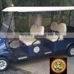 Cruise Car Brand 4P Electric American Shuttle Cart thumbnail-3