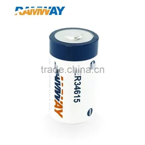 RAMWAY ER34615 3.6 Nominal Voltage and LiSOCl2 Battery Type D Size 3.6V 19 Ah ER34615 Saft LS33600 Replacement Lithium Battery thumbnail-1