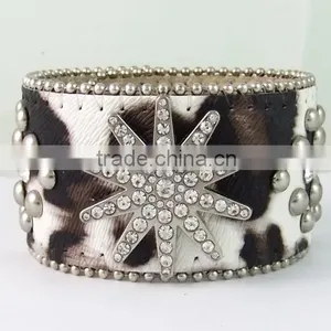 2013 Wholesale Trendy Genuine Leather Bracelet From Guangzhou thumbnail-5