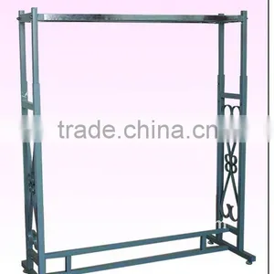 Chrome Clothes Display Racks With Hanger thumbnail-1