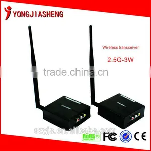 Long Range 2.4G 3W Audio Video Wireless Transmitter for Cctv Camera thumbnail-1