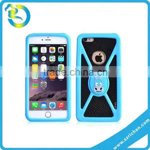 Wholesale Hot Selling Fun Shape Mulit Colors General Universal 3D Silicone Rubber Mobile Bezel Cover thumbnail-1