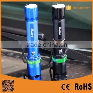 POPPAS-809B Powerful 150LM New Security Torch 1101 USB Police Flashlight thumbnail-1