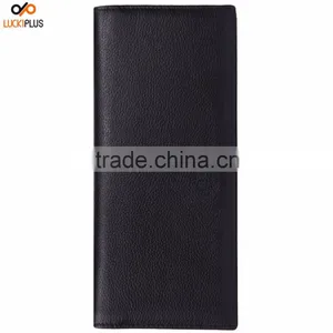 Luckiplus RFID Blocking Ultra Slim Wallet for Women Black Color Card Wallet thumbnail-5