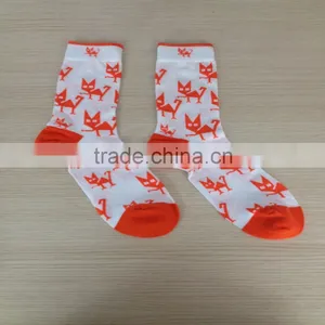 100 Cotton In Stock Cartoon Dress Tube Socks thumbnail-5