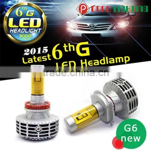 Bright 6th DIY Color 3000LM 9004 Led Motorcycle Headlight thumbnail-1