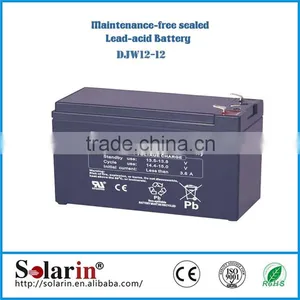 2014 Best Price Solar Battery 12v 15ah thumbnail-1