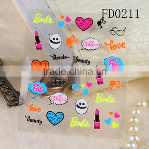 Fashion New Product Nail Water Stickers Decal Nail Decal Stickers thumbnail-3