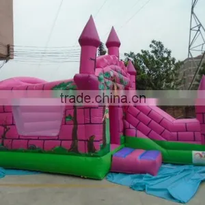 Hot Princess Inflatable Combo Bouncer thumbnail-4