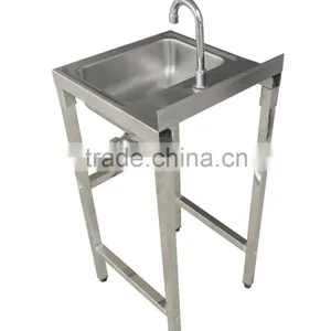 NSF Approval Stainless Steel Knee Pedal Hand Wash Sink thumbnail-2