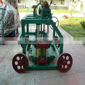 QYJ4-45 Manual Mobile Low Cost Brick Making Machine for Sale thumbnail-3