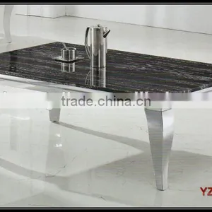 Modern Marble or Glass Dining Room Dining Table thumbnail-1