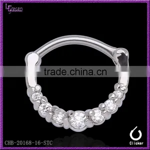 Fashion Free Sample 316L Surgical Steel Fancy Nose Rings thumbnail-1