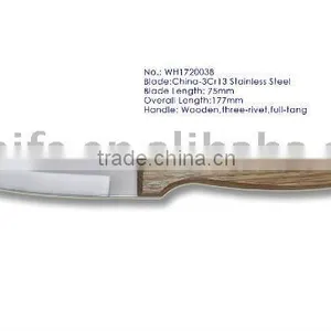 HOT SELL Wooden Handle Paring Knife thumbnail-1
