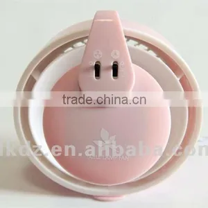 New ABS Material Creative Multi-function Mini Usb Fan With Lamp and Double Switch Button thumbnail-1