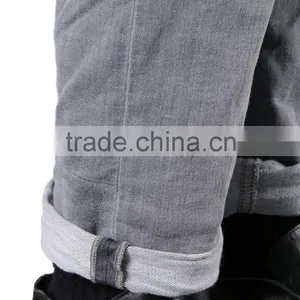 Men'denim Pant Jeans Skinny Jeans for Men 100% Cotton Straight Leg Denim Jeans thumbnail-2