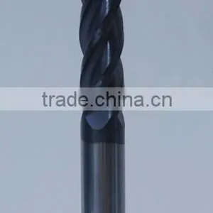 Short Flute 4 Flutes Corner Radius Carbide End Mills thumbnail-1