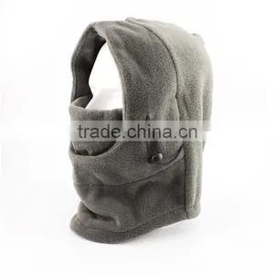 Dark Grey Motorcycle Mask Polar Fleece Balaclava thumbnail-1