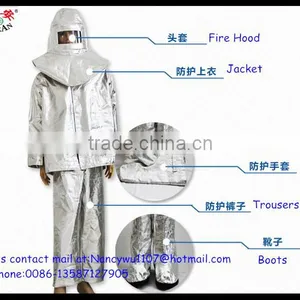 Aluminized Fireman Suit thumbnail-1