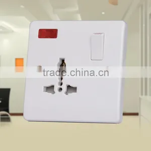 10A 3 Pin MF Socket,male Electrical Wall Socket thumbnail-1