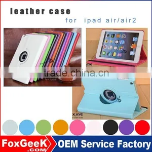 Hot New Products for 2015 Fashion Tablet Case for Ipad Air / for Ipad Air 2 Case With Unbreakable Leather Case With Wake/sleep thumbnail-1