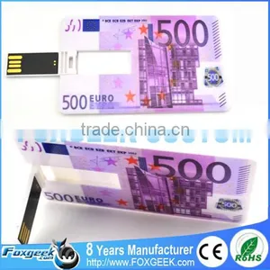 Custom USB Flash Drive Full Body Painting Logo Printing Credit Card Name Card USB Flash Drive thumbnail-1
