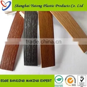 Good Quality Wood Grain Kitchen Cabinet Pvc Edging Strip Trimming for Mdf thumbnail-2