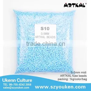 ARTKAL S-5MM Midi Fuse Hama Perler Beads 94 Colors 1kg/bag/colors Wooden Educational Toys thumbnail-1