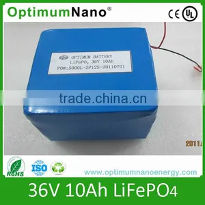 Lithium 36v 10ah Electric Scooter Battery thumbnail-1