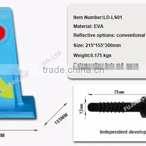 Wholesale Yellow Recycled EVA Road Safety Lane Separator thumbnail-6