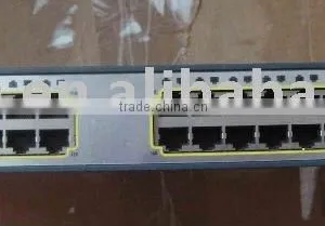 WS-C3750G-24PS-E Cisco Network Switch 24 Ports - Managed - Rack-mountable thumbnail-1