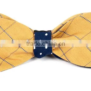 2016 OEM Custom Made Double Sided Pre-tie Fashion Pattern Bow Ties for Boys thumbnail-2