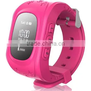 New Products for 2016 Waterproof Wrist Watch Gps Tracking Device for Kids Q50 With Two Way Communication thumbnail-6