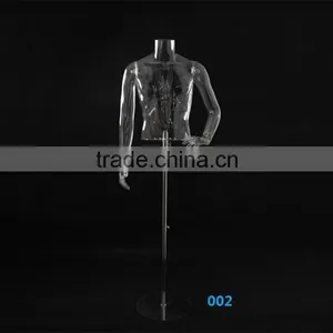 Sexy Transparent Torso Male Mannequin Adult Dummy thumbnail-1