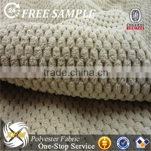 Knitted Velvet Polyester Corduroy Fabric thumbnail-2