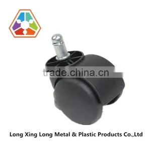 M D50*11*22 PA6 Plastic Caster and Caster Wheel for Office and Furniture Supplies thumbnail-1