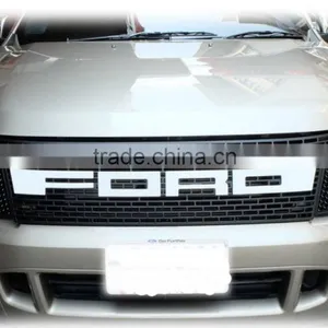FRONT RAPTOR GRILL GRILLE MATT BLACK for FORD RANGER PX T6 UTE PICK UP XLT WILDTRAK thumbnail-1