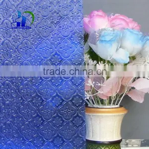 Blue Green Bronze Frosted Glass Pattern/sell Clear Patterned Glass/obscure Glass Pattern Glass thumbnail-1