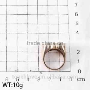 Touch Love Wholesale Fashion Rings Jewelry , Latest Rose Gold Bear Ring Designs ,Titanium Silver 316l Stainless Steel Rings thumbnail-3
