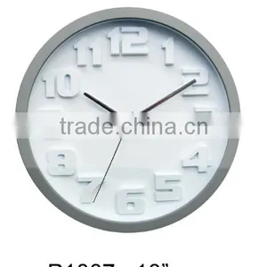 Hot Selling High Quality 3D Plastic Wall Clock thumbnail-3