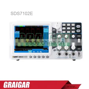 OWON SDS7102E Portable Digital Oscilloscope,Channel 2+1,Bandwidth 100MHz, Sample Rate 1GS/s 8 Inch High Def TFT Display thumbnail-1